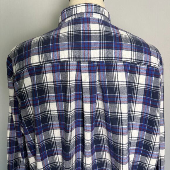 Cabela's Men's Plaid Long Sleeve Flanel Shirt, Size 2XL, Blue, Red, Gray, 2/$25 - Picture 5 of 10